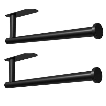 Paper Towel Holder Under Cabinet Wall Mount Self Adhesive SUS304 Stainless Steel 13 Inch