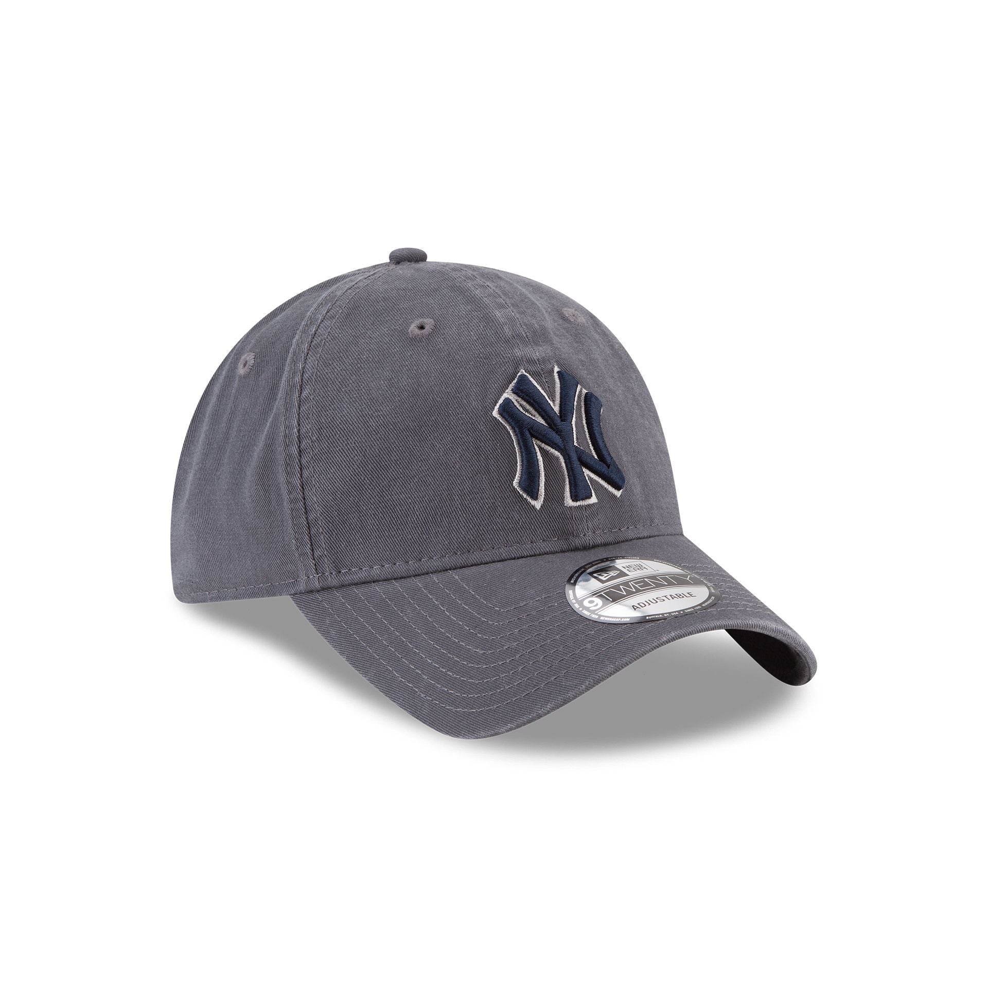 New York Yankees Core Classic Gray 9TWENTY Adjustable Hat