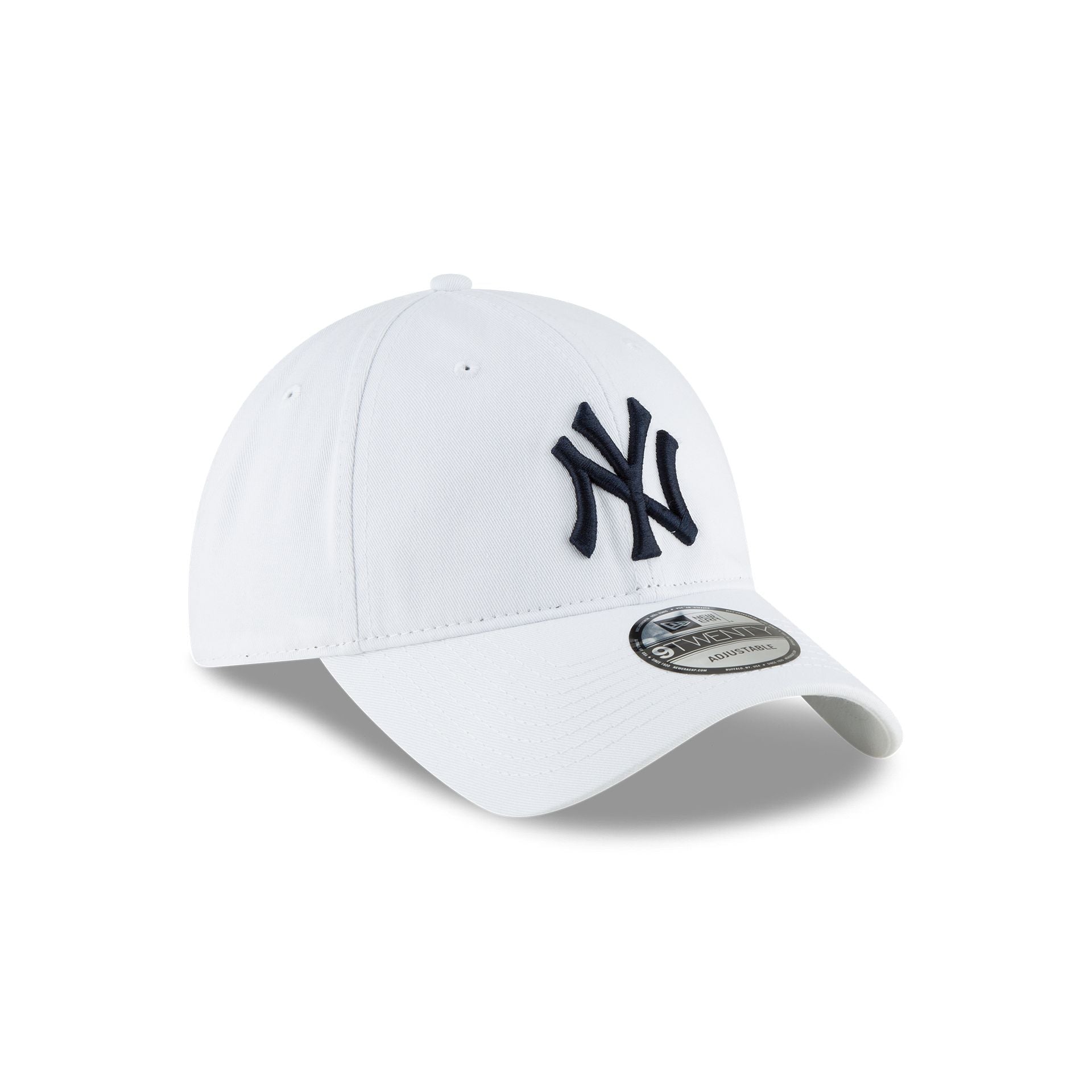 New York Yankees Core Classic White 9TWENTY Adjustable Hat