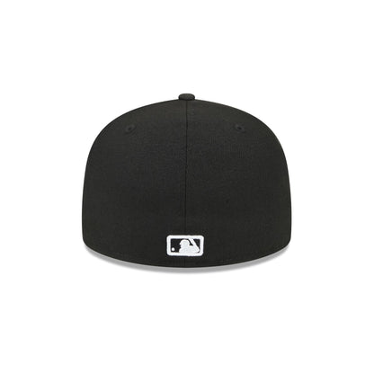 New York Yankees Sidepatch Black 59FIFTY Fitted Hat