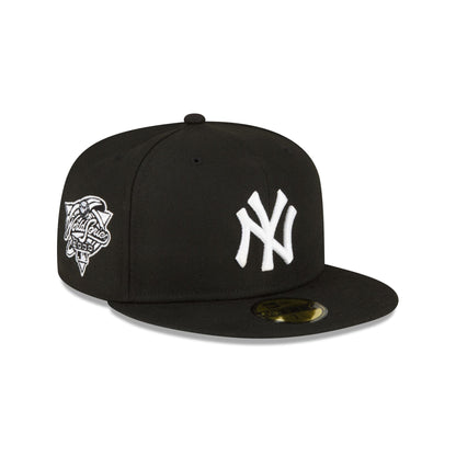New York Yankees Sidepatch Black 59FIFTY Fitted Hat