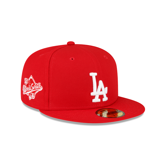 Los Angeles Dodgers Sidepatch Red 59FIFTY Fitted Hat