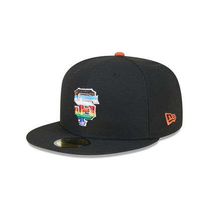 San Francisco Giants Turn Back the Clock Black 59FIFTY Fitted Hat