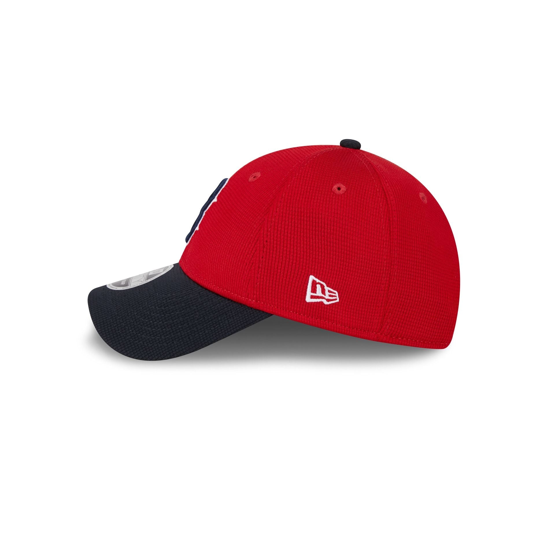 Boston Red Sox 2025 Batting Practice Red 9FORTY Stretch-Snap Hat