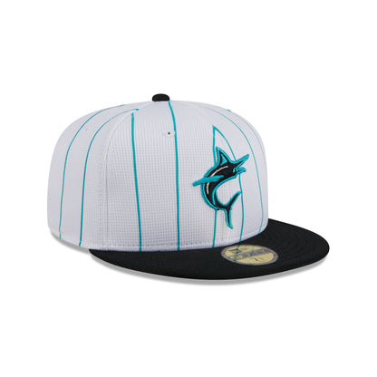 Miami Marlins 2025 Batting Practice 59FIFTY Fitted