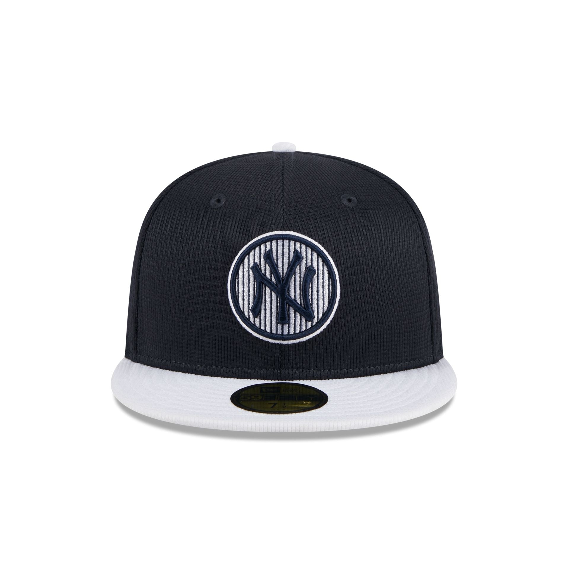 New York Yankees 2025 Batting Practice Gray Kids 59FIFTY Fitted Hat