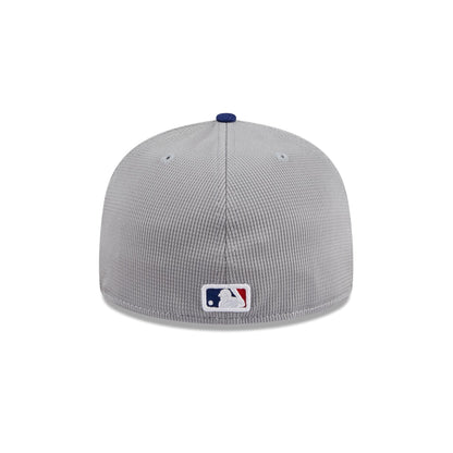 Los Angeles Dodgers 2025 Batting Practice Gray 59FIFTY Fitted