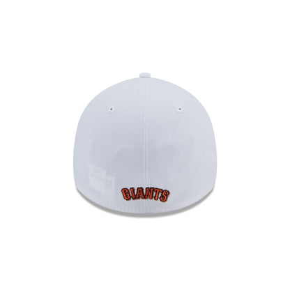 San Francisco Giants Optic White 39THIRTY Stretch Fit Hat