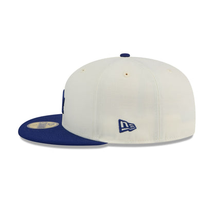Los Angeles Dodgers Chrome 59FIFTY Fitted Hat
