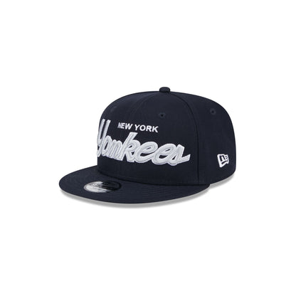 New York Yankees Script Kids 9FIFTY Snapback Hat