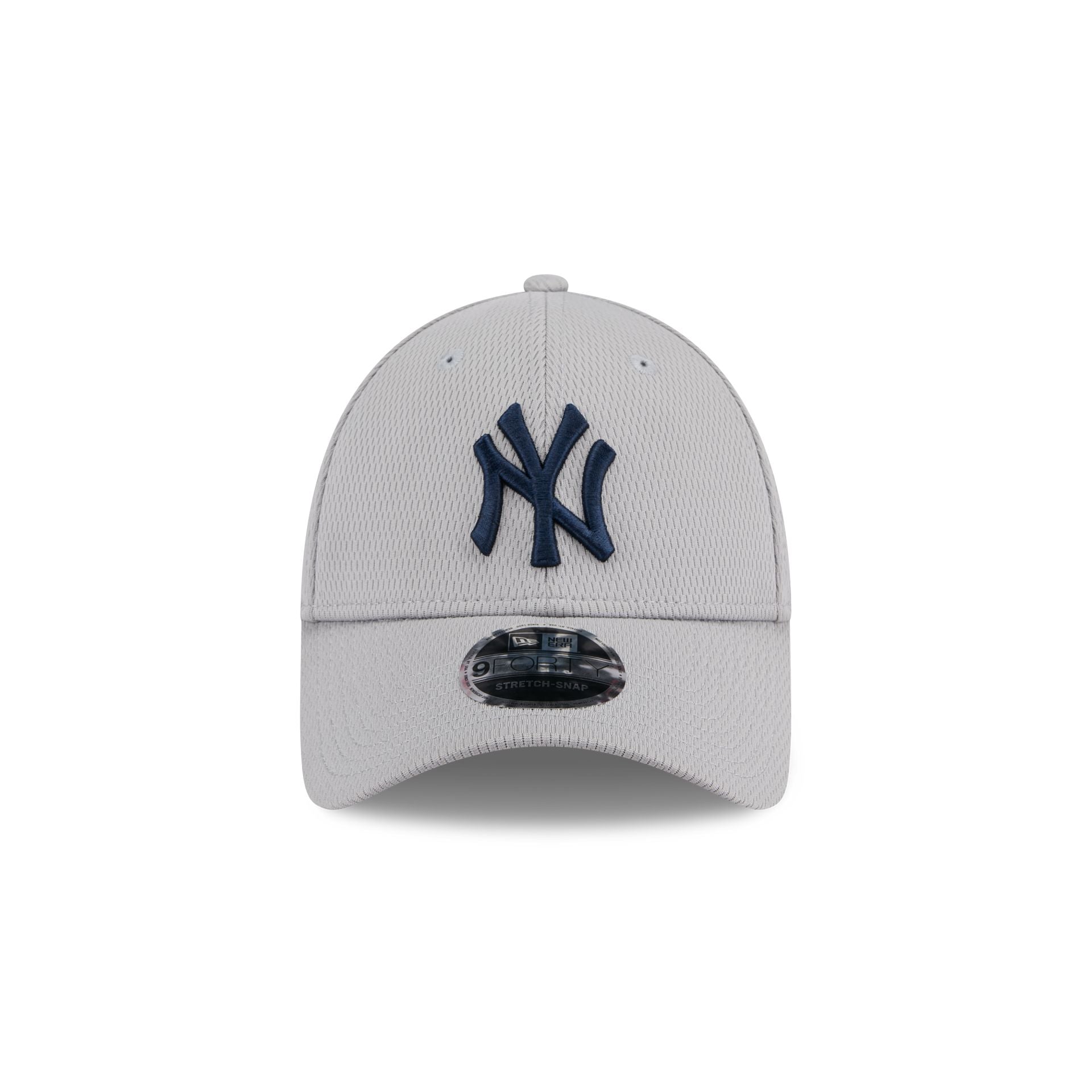 New York Yankees Gray 9FORTY Stretch-Snap Hat