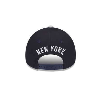 New York Yankees Coop Logo Select 9FORTY A-Frame Snapback Hat