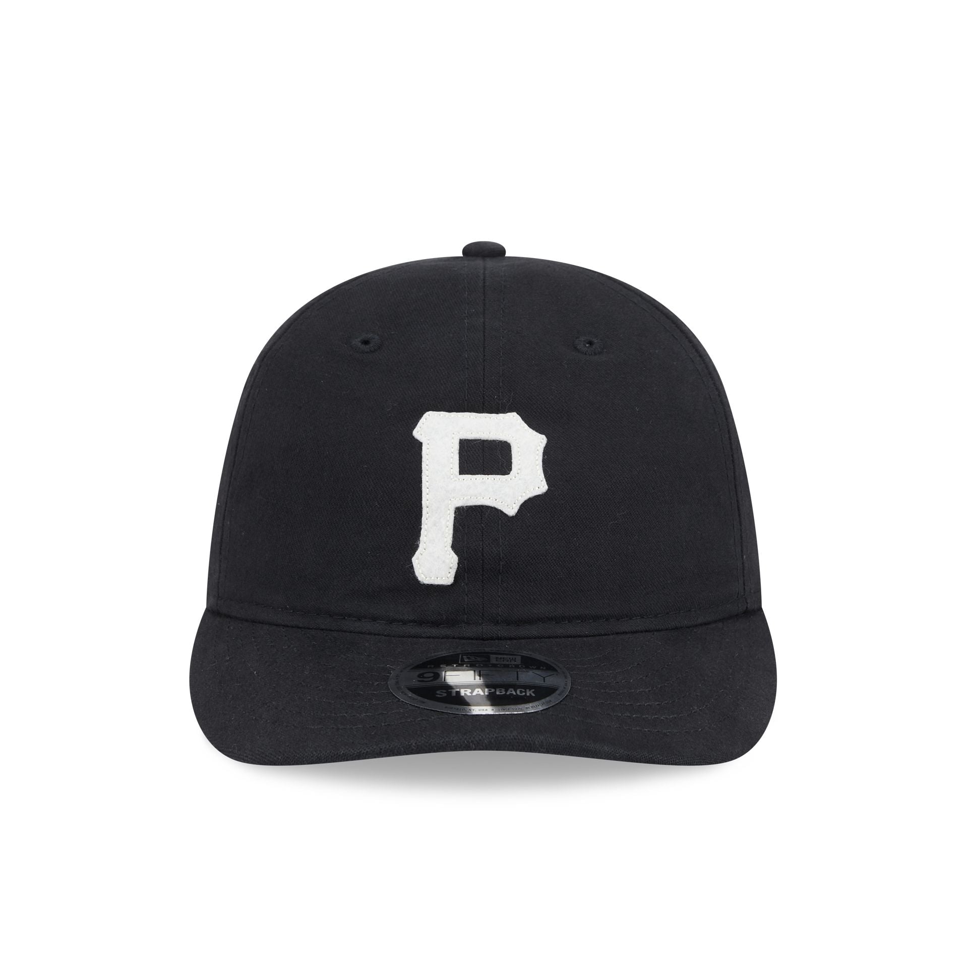 Pittsburgh Pirates Canvas Felt Retro Crown 9FIFTY Strapback Hat
