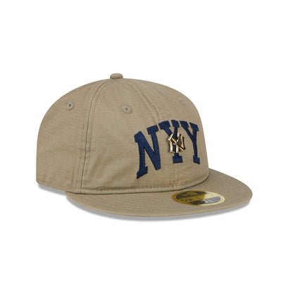 New York Yankees Logo Pin Retro Crown 59FIFTY Fitted Hat