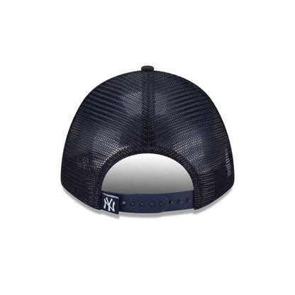 New York Yankees Tonal Patch 9FORTY M-Crown A-Frame Trucker Hat