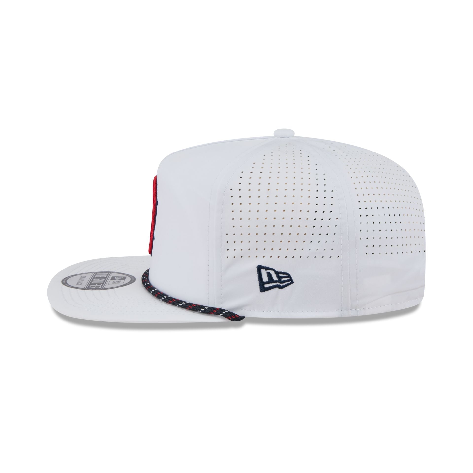 Boston Red Sox Optic White Performance Rope Golfer Hat