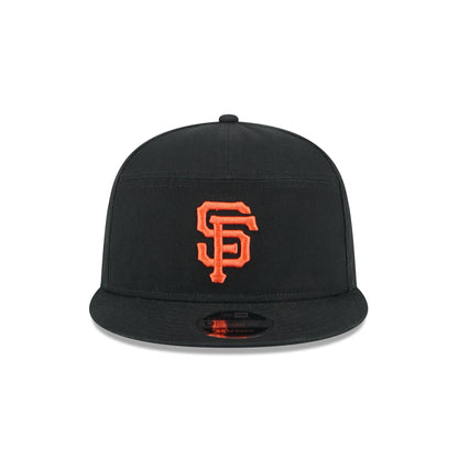 San Francisco Giants Cotton Canvas Split Panel 9FIFTY Trucker Hat