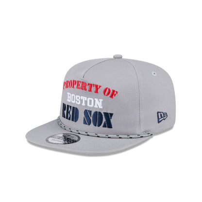 Boston Red Sox Vintage Gray Rope Golfer Hat