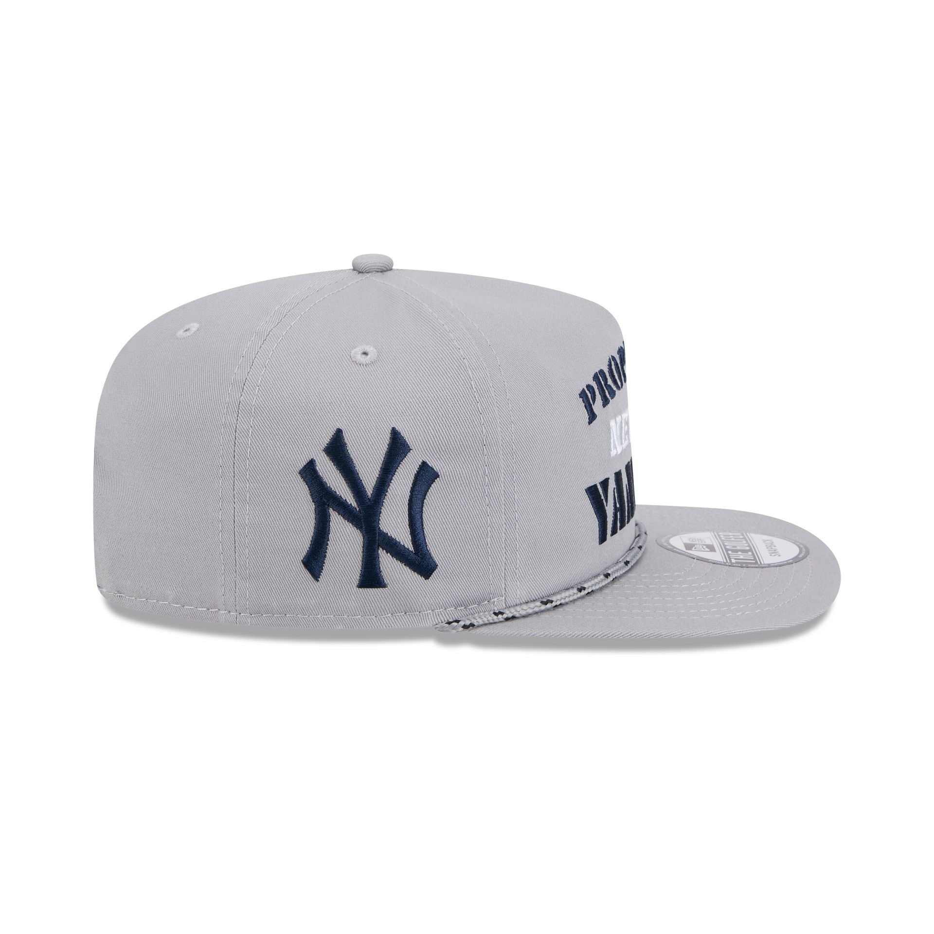 New York Yankees Vintage Gray Rope Golfer Hat