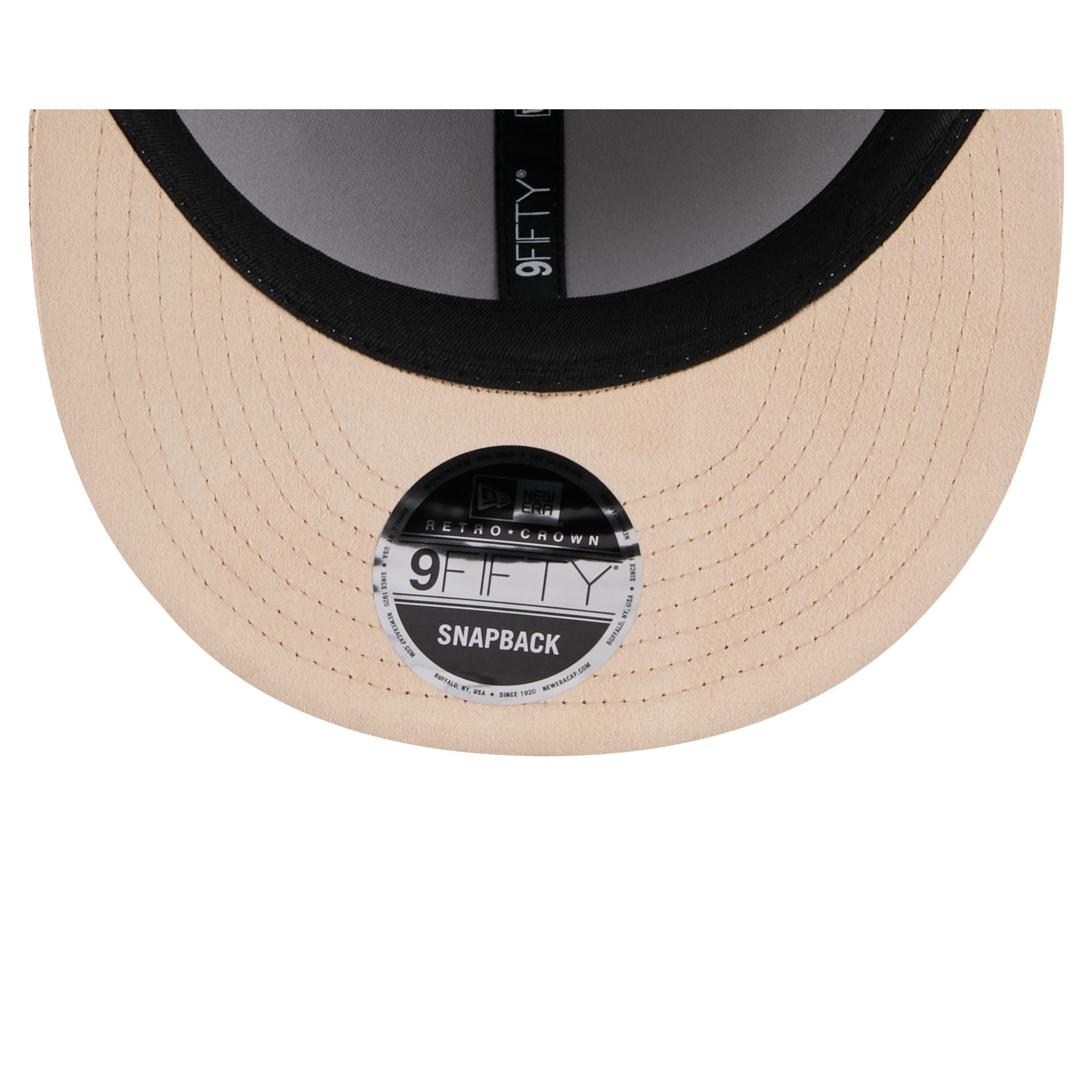 New York Yankees Stone Suede Retro Crown 9FIFTY Snapback Hat