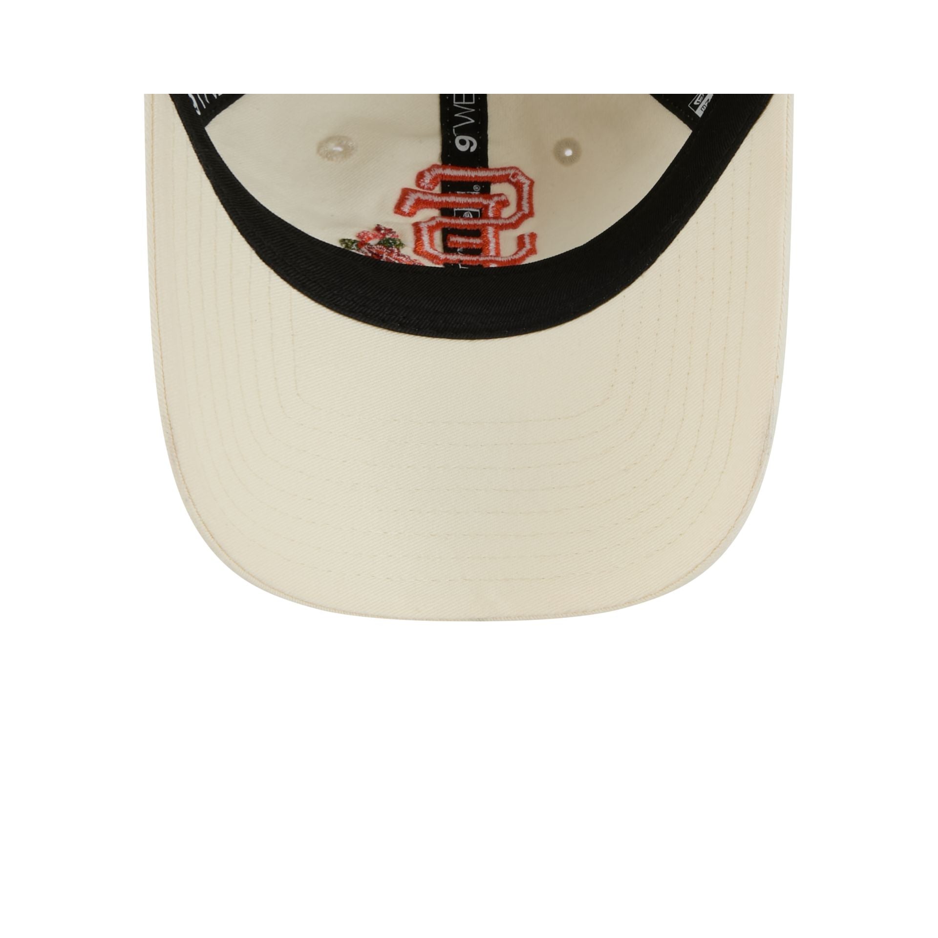 San Francisco Giants Women's Floral Stitch 9TWENTY Adjustable Hat