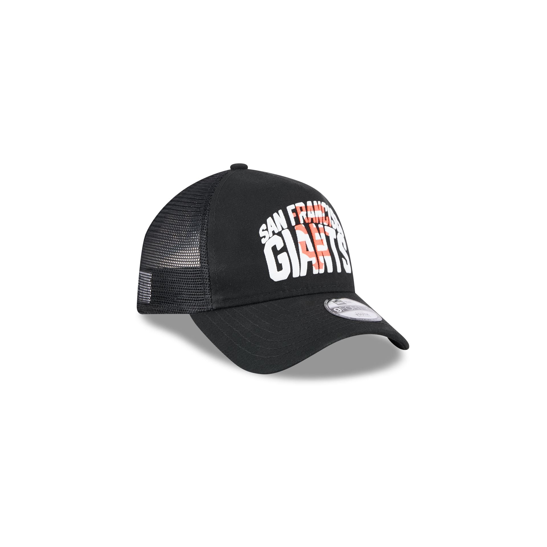 San Francisco Giants Kids Chalk 9FORTY A-Frame Trucker Hat