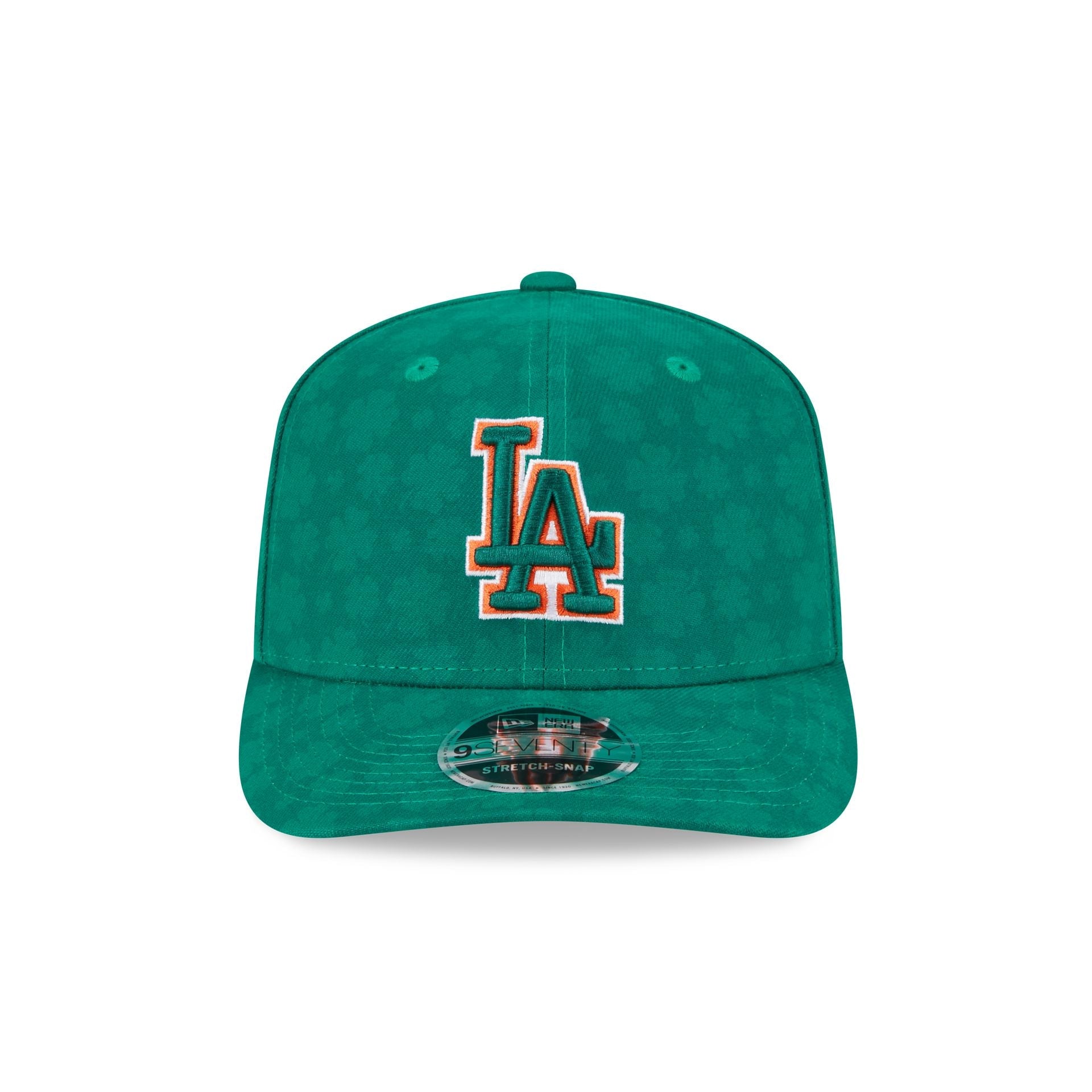 Los Angeles Dodgers St. Patrick's Day 2025 9SEVENTY Stretch-Snap Hat
