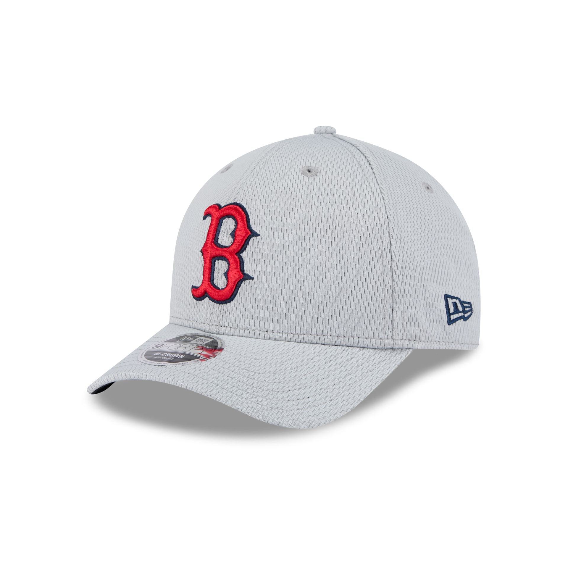 Boston Red Sox 2025 Clubhouse Gray 9FORTY M-Crown Snapback Hat