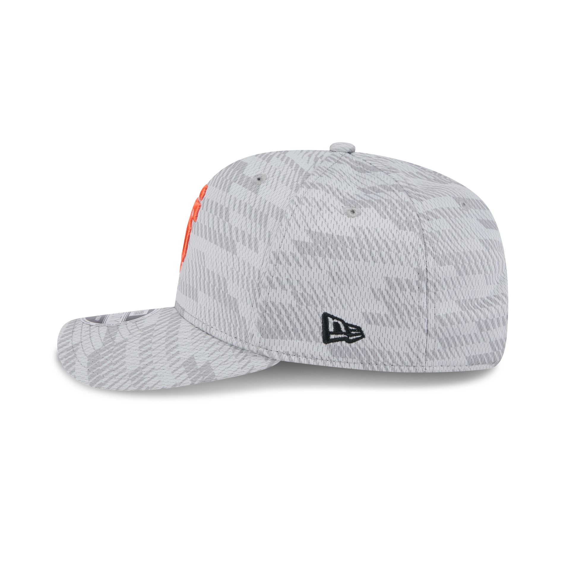 San Francisco Giants 2025 Clubhouse Gray 9SEVENTY Stretch-Snap Hat