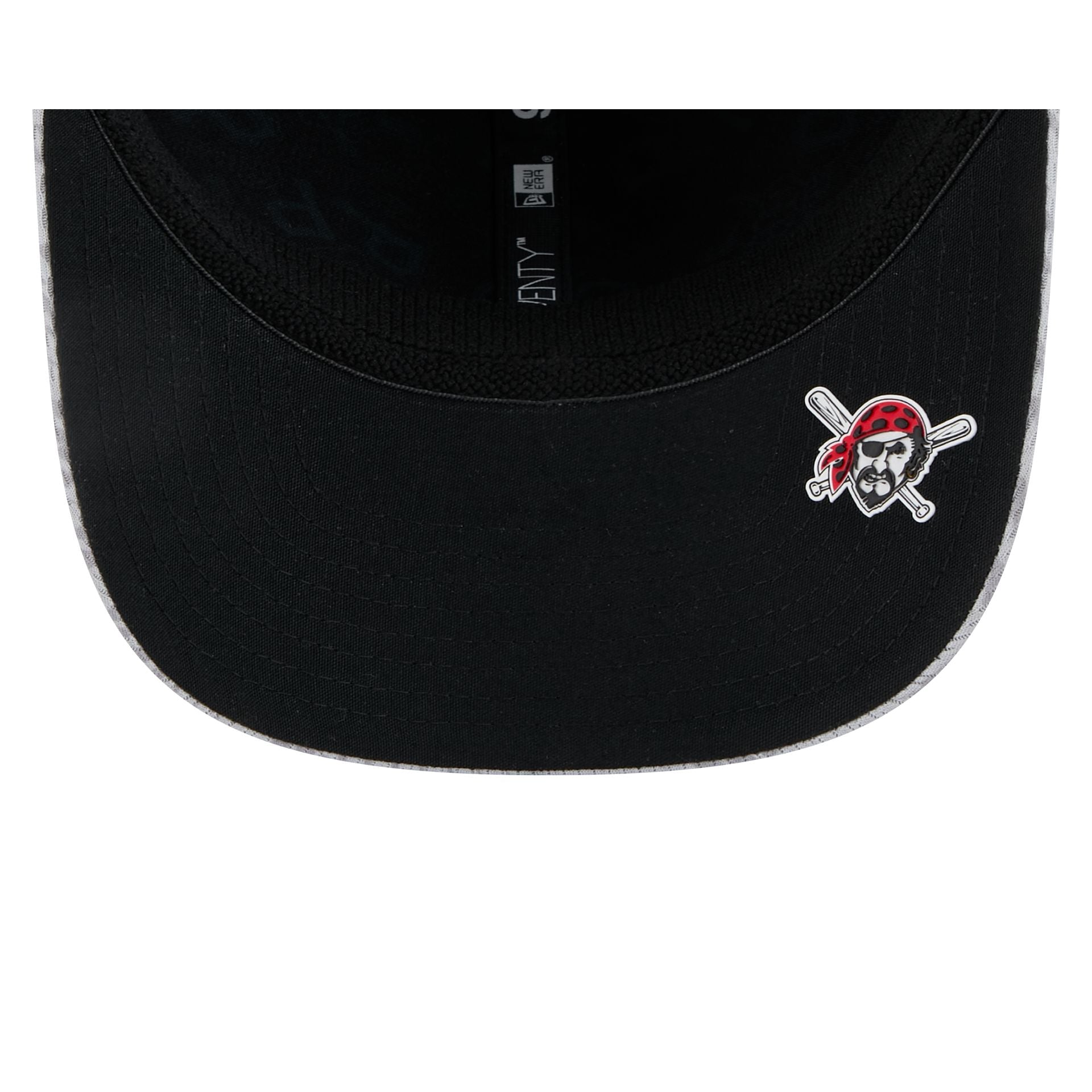 Pittsburgh Pirates 2025 Clubhouse Gray 9SEVENTY Stretch-Snap Hat