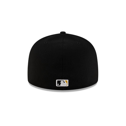 Pittsburgh Pirates 2025 Clubhouse Alt Black 59FIFTY Fitted Hat