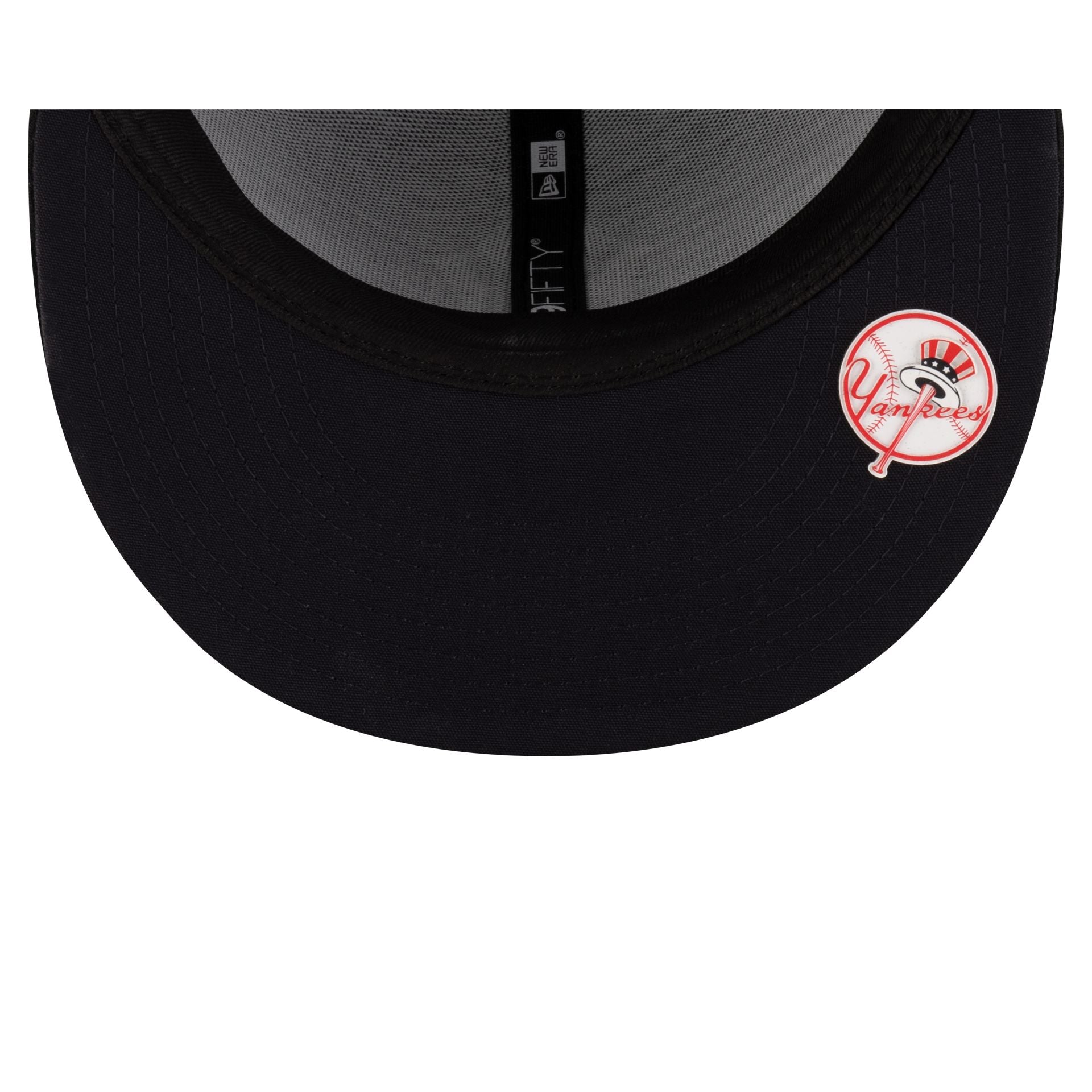 New York Yankees 2025 Clubhouse Alt Black 59FIFTY Fitted Hat