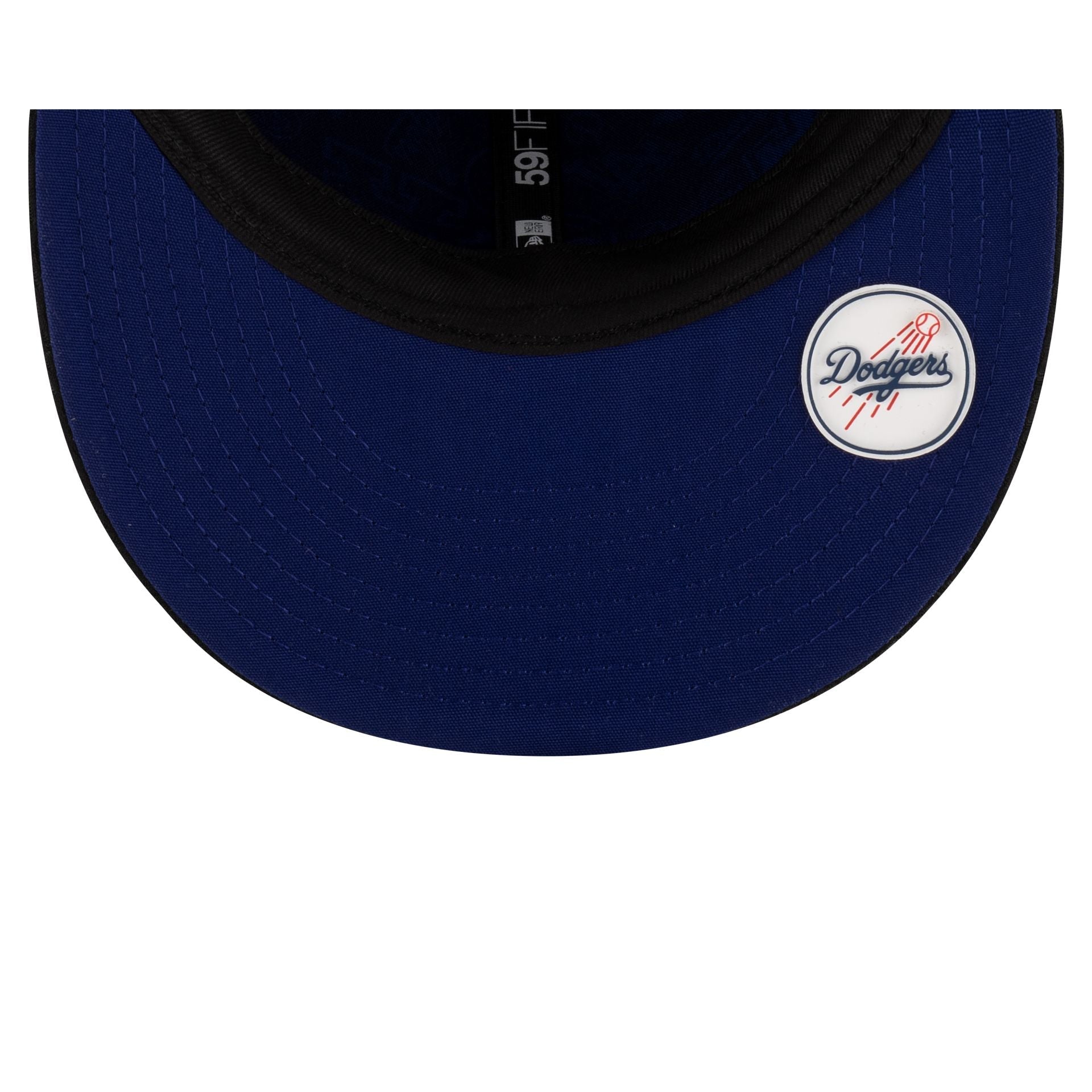Los Angeles Dodgers 2025 Clubhouse Black 59FIFTY Fitted Hat