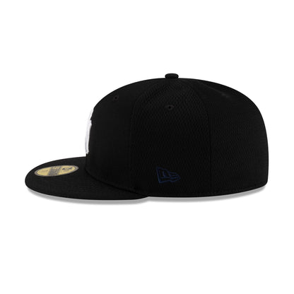 New York Yankees 2025 Clubhouse Black 59FIFTY Fitted Hat