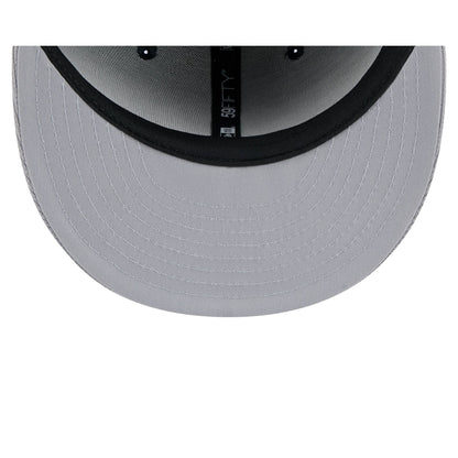 New York Yankees 2025 Batting Practice Gray 59FIFTY Fitted Hat