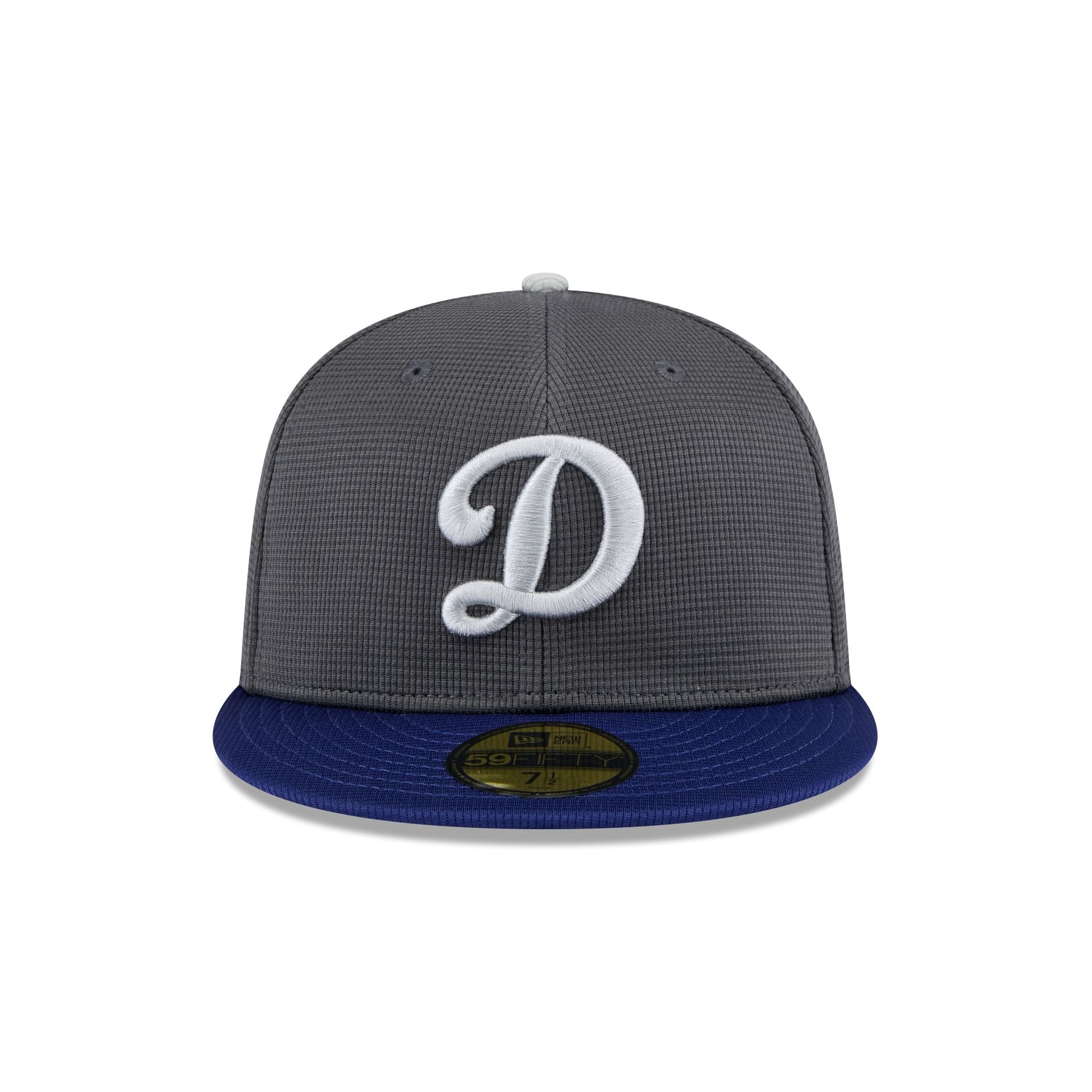 Los Angeles Dodgers 2025 Batting Practice Gray 59FIFTY Fitted Hat