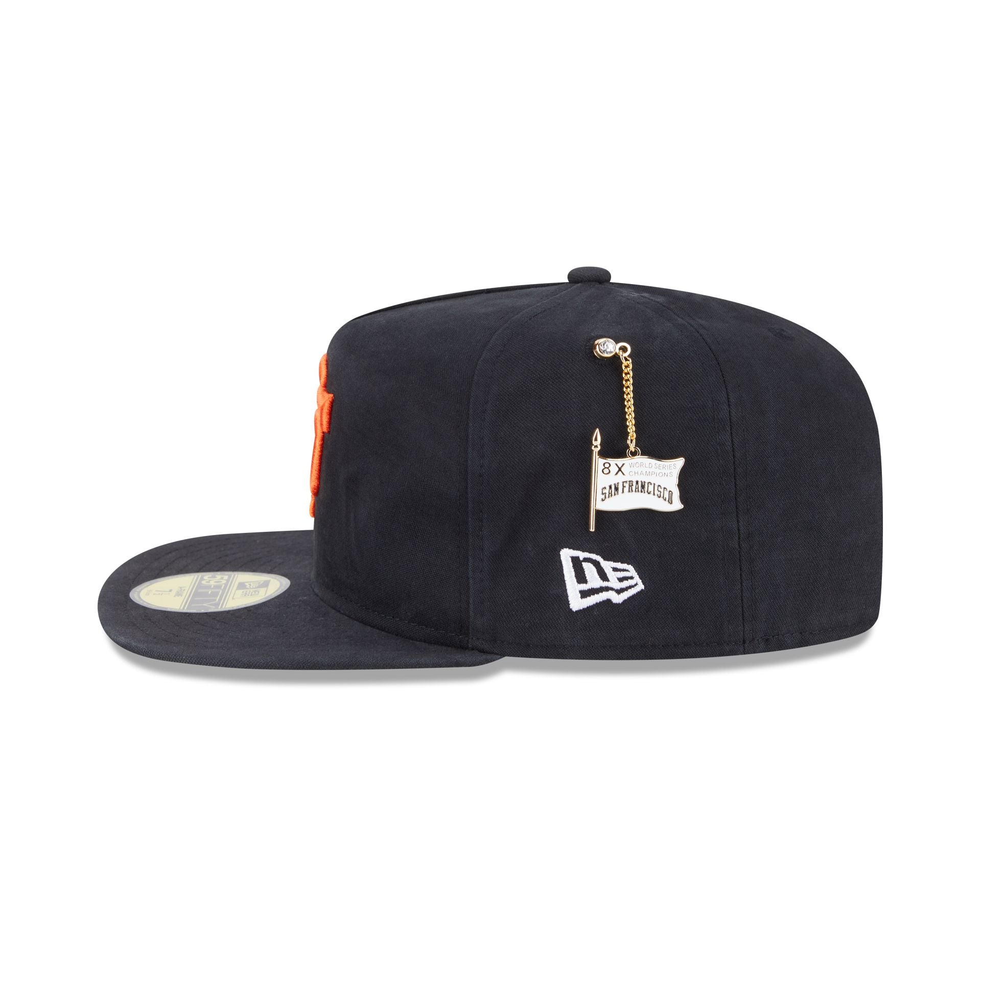 San Francisco Giants Championship Side Flag 59FIFTY A-Frame Fitted Hat