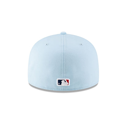 New York or Nowhere x New York Yankees Blue Logo 59FIFTY Fitted Hat