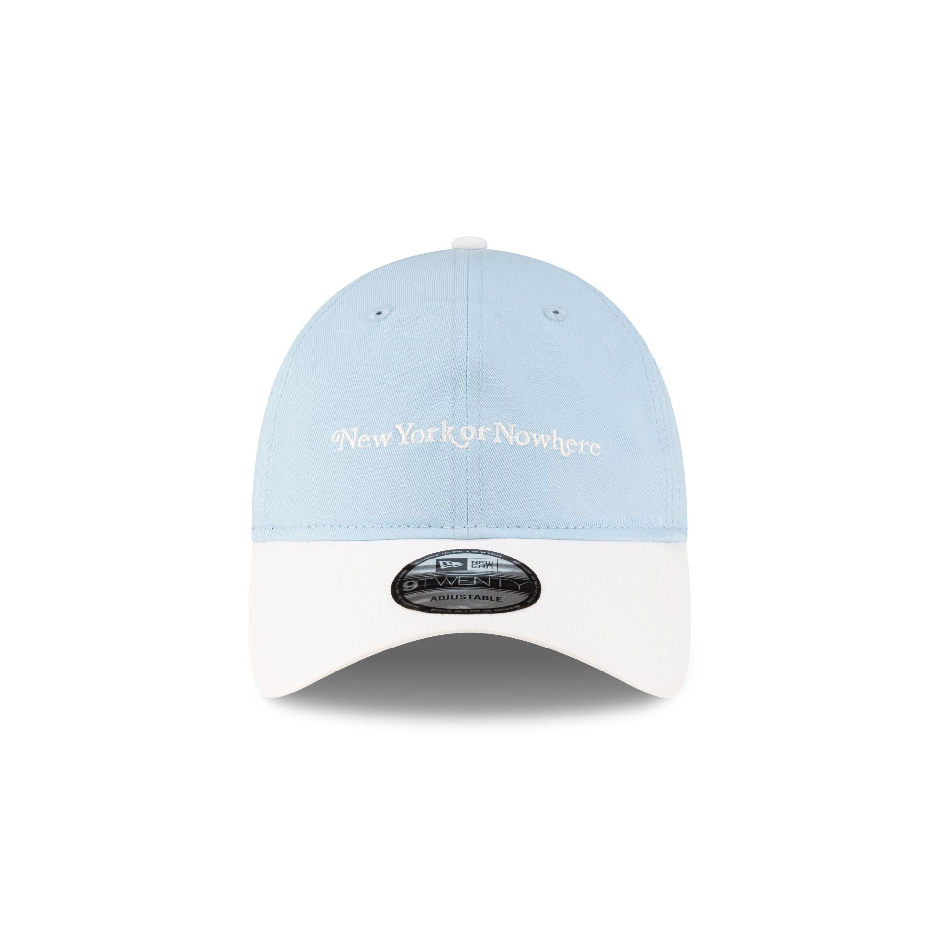 New York or Nowhere x New York Yankees Blue Wordmark 9TWENTY Adjustable Hat