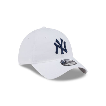 New York Yankees White 9TWENTY Adjustable Hat