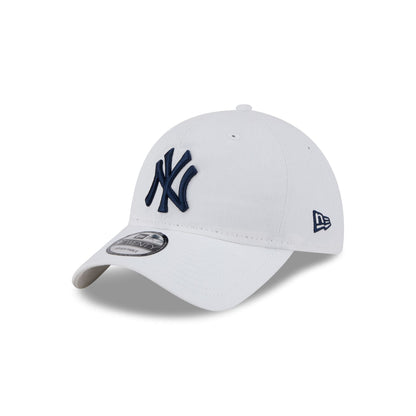 New York Yankees White 9TWENTY Adjustable Hat