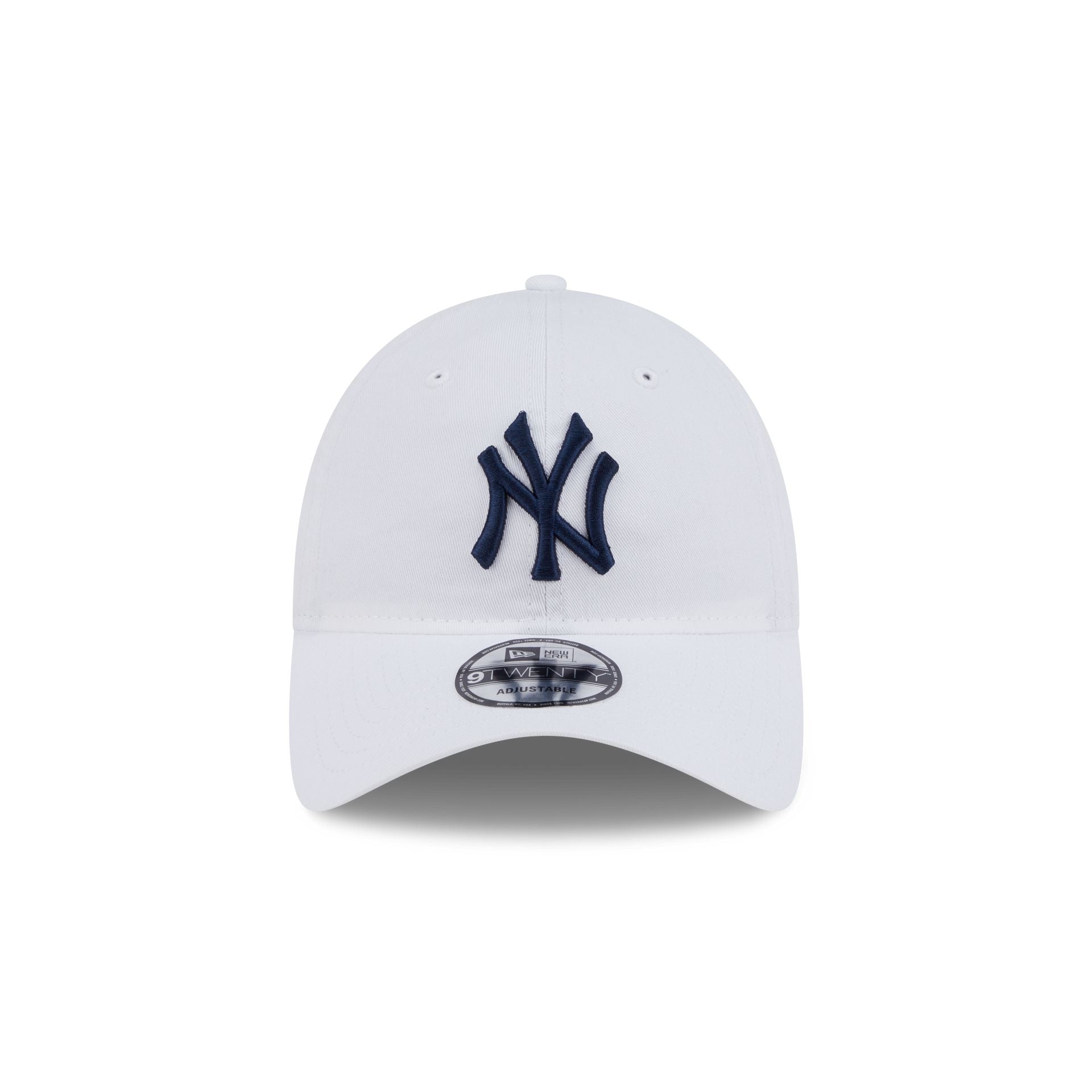 New York Yankees White 9TWENTY Adjustable Hat