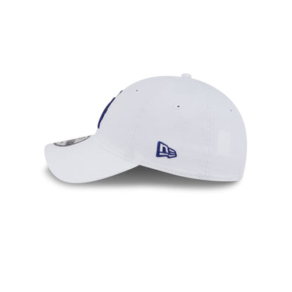 Los Angeles Dodgers White 9TWENTY Adjustable Hat