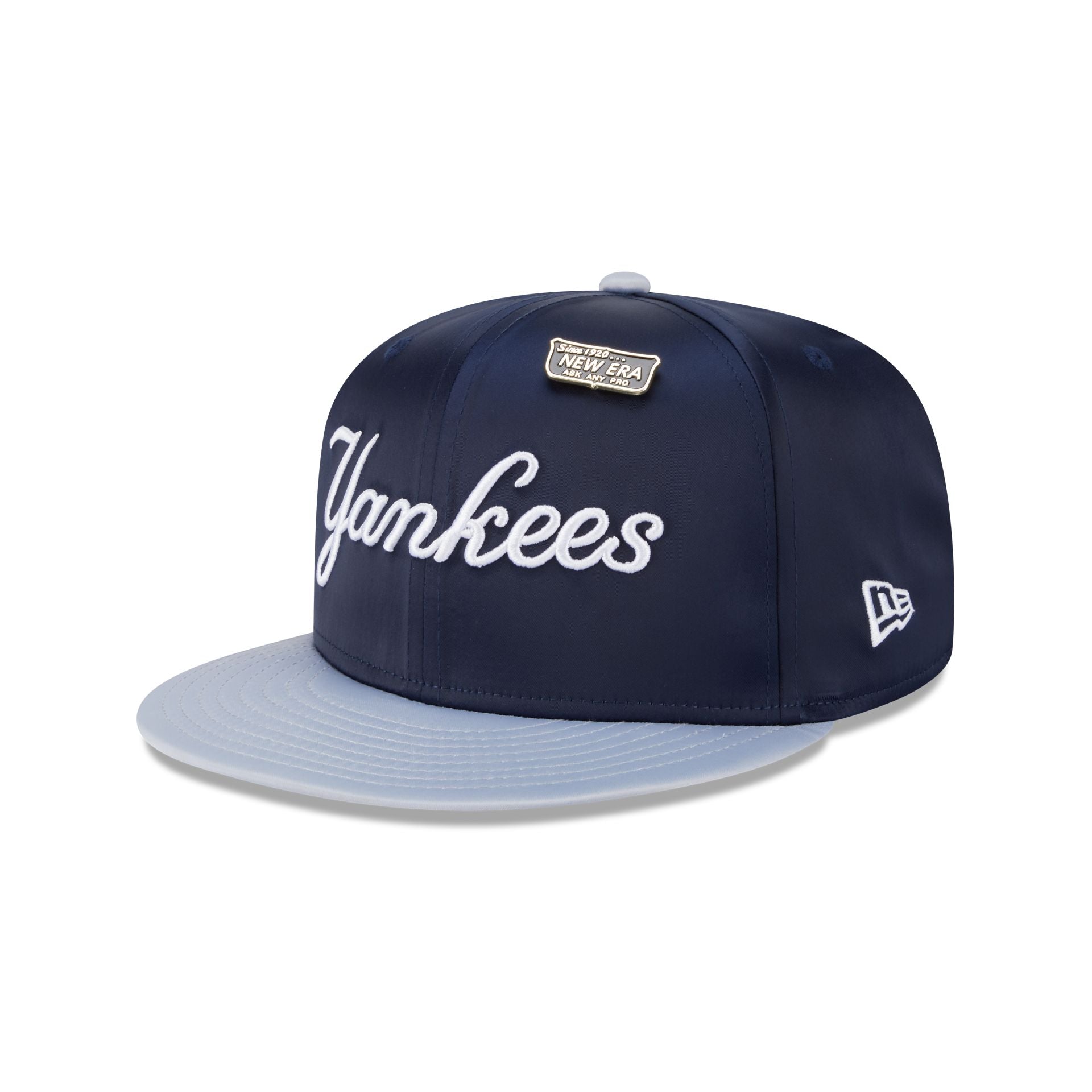 New York Yankees Satin Pin 9FIFTY Snapback Hat