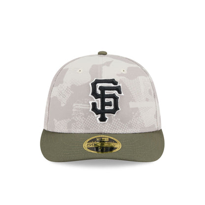 San Francisco Giants Armed Forces Day 2025 Low Profile 59FIFTY Fitted Hat