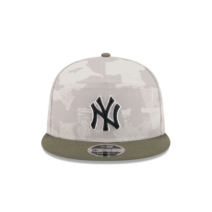 New York Yankees Armed Forces Day 2025 Split Panel 9FIFTY Snapback Hat