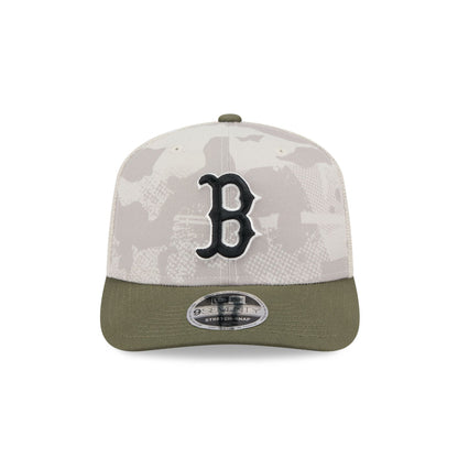 Boston Red Sox Armed Forces Day 2025 9SEVENTY Trucker Hat
