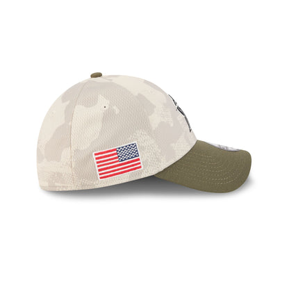 Miami Marlins Armed Forces Day 2025 39THIRTY Stretch Fit Hat