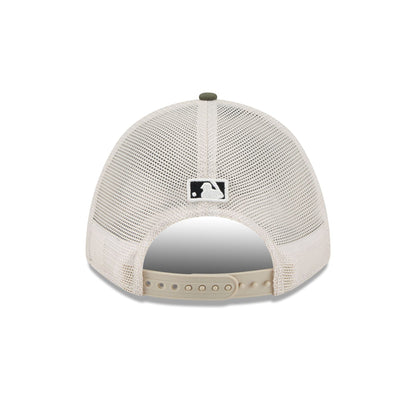 Boston Red Sox Armed Forces Day 2025 9FORTY M-Crown A-Frame Trucker Hat