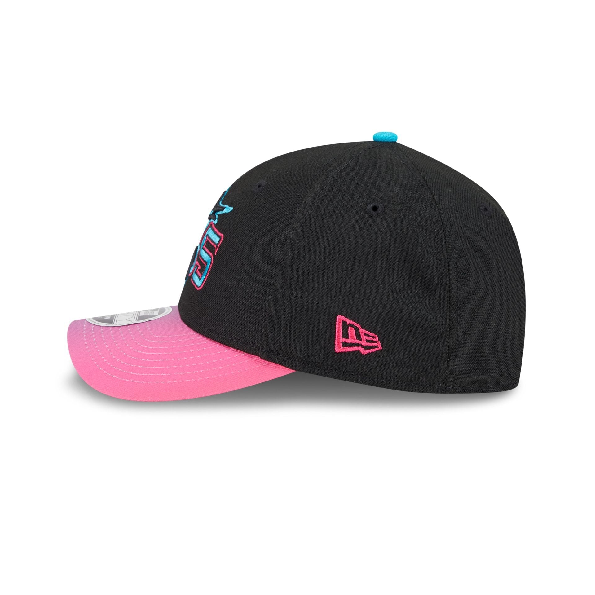Miami Marlins City Connect 9FORTY M-Crown Snapback Hat